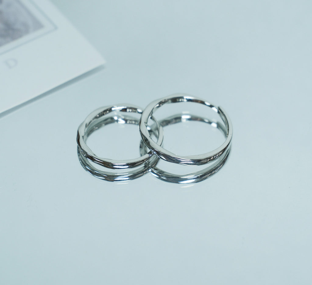 Minimalist Couple Rings 簡約情侶對戒