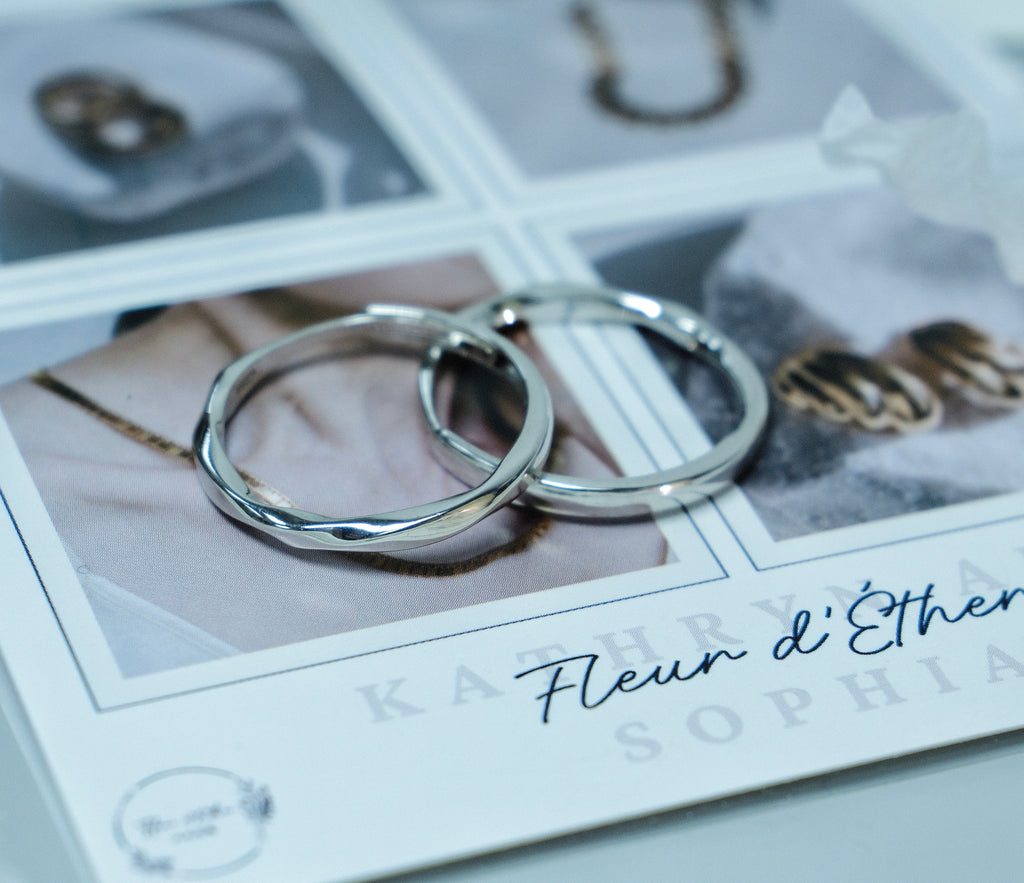 Minimalist Couple Rings 簡約情侶對戒