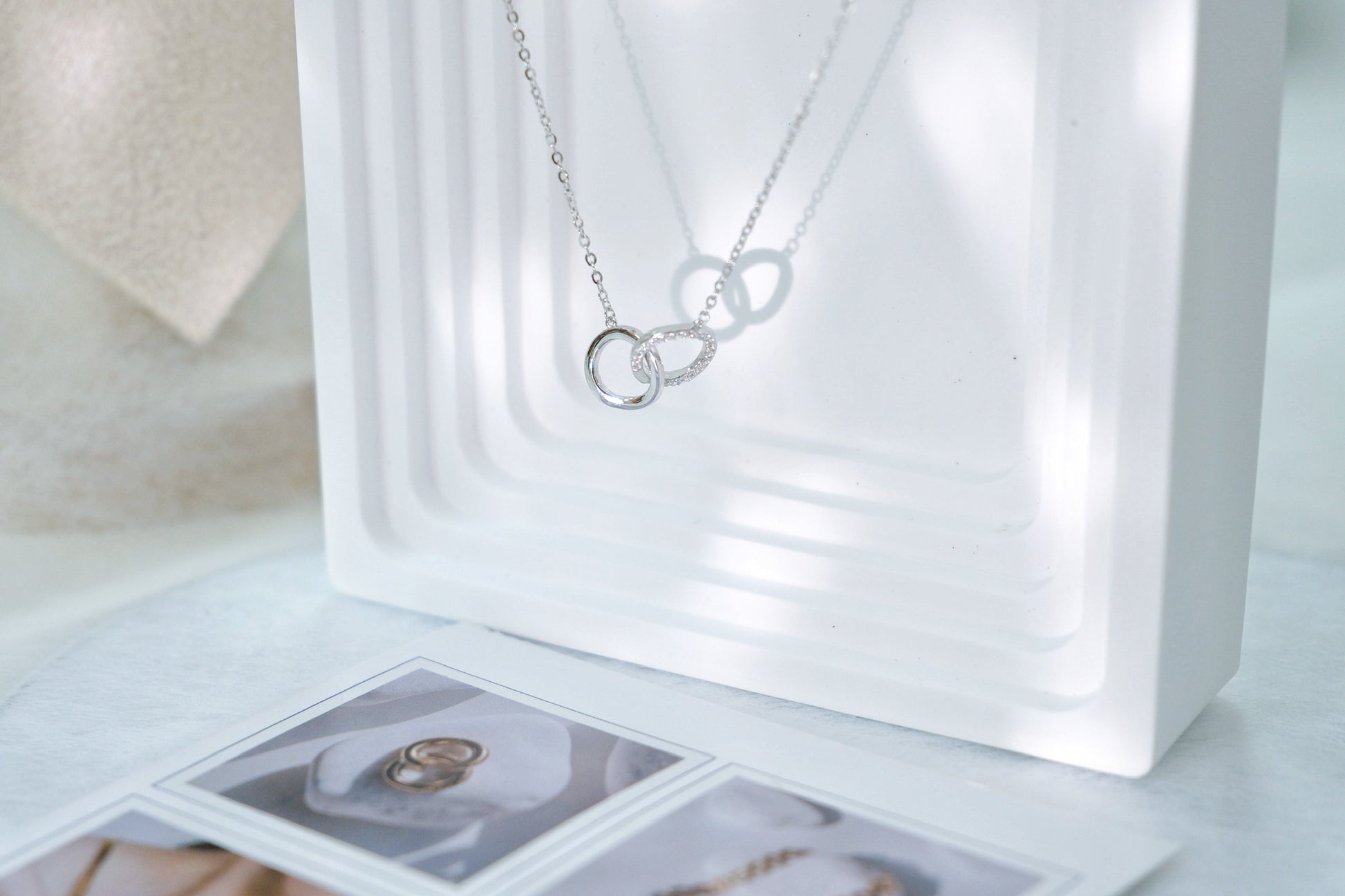Infinite Loop Necklace （Sliver）環環相扣頸鏈（銀）