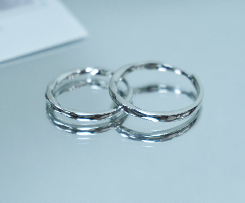 Minimalist Couple Rings 簡約情侶對戒