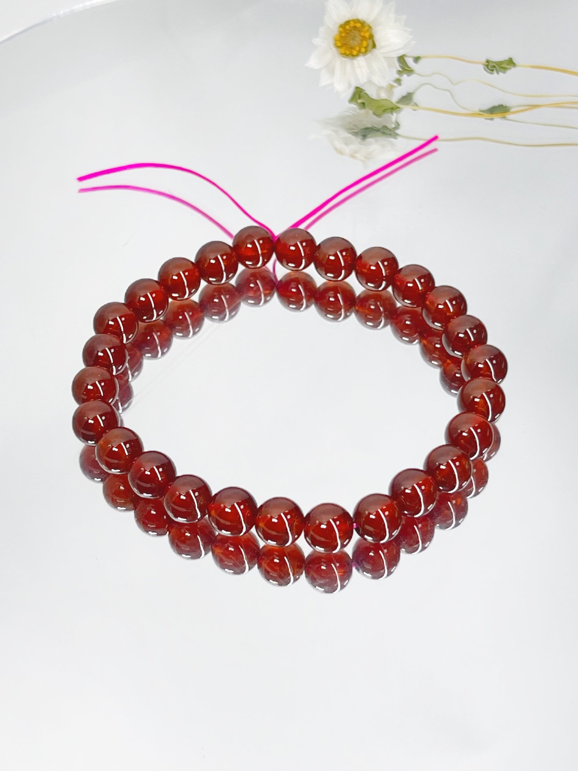 橙紅石榴石 Garnet 7-7.8mm