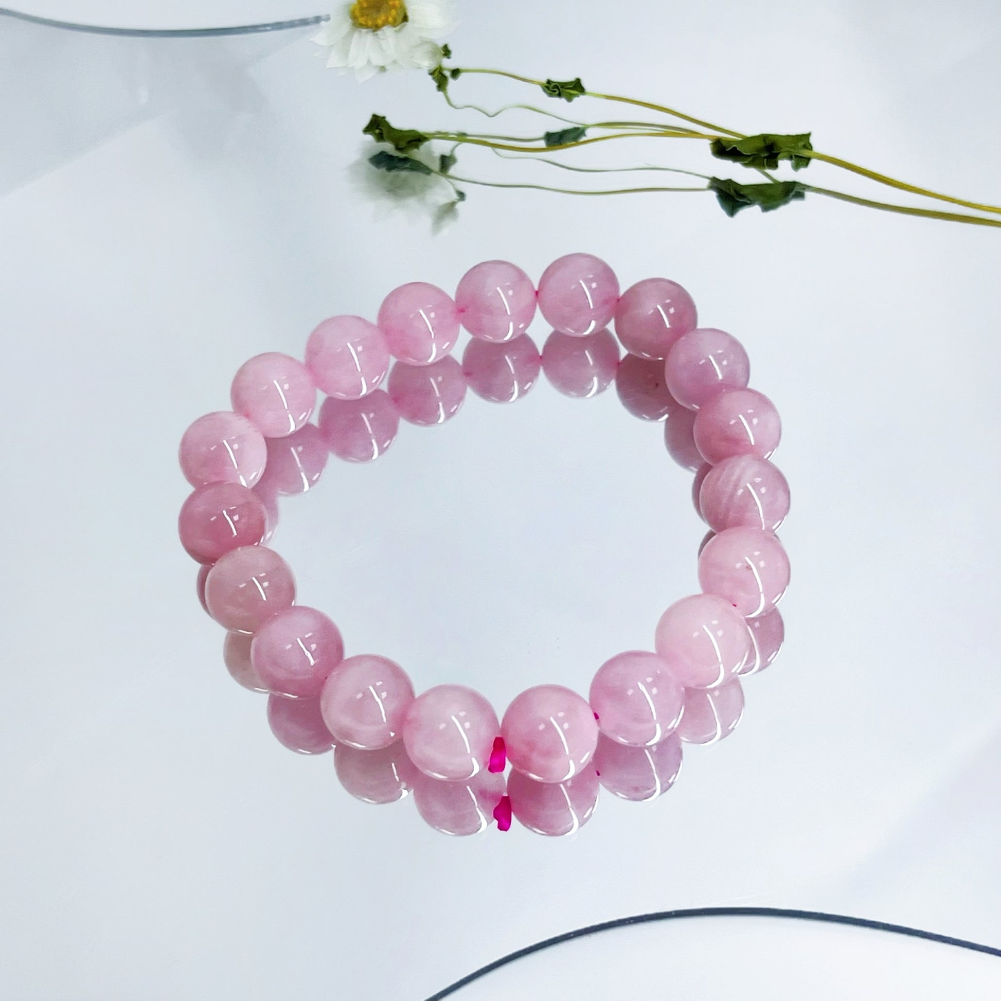 天然粉紫馬粉水晶手鏈 Rose Quartz 10-10.8mm