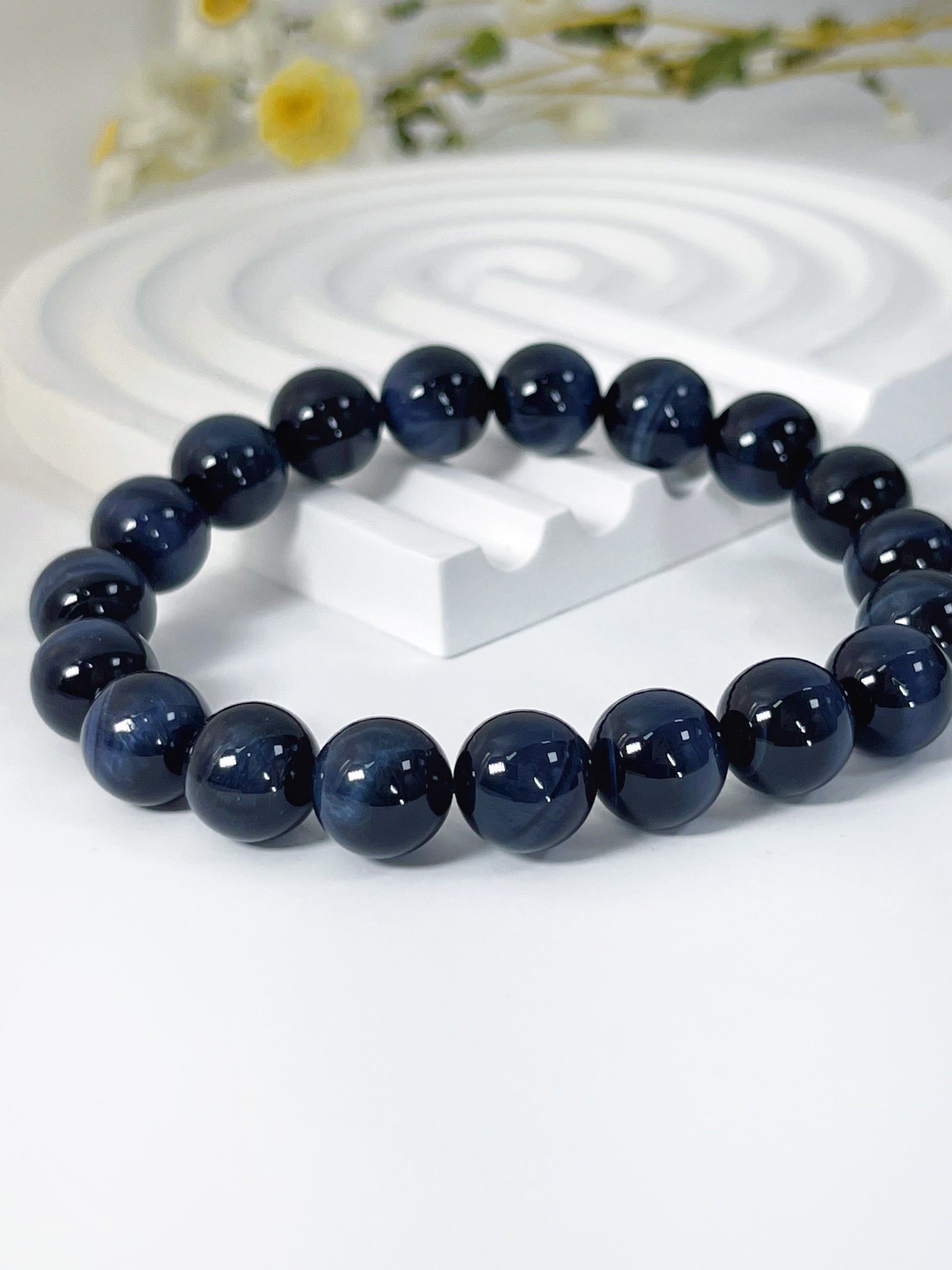 閃電藍虎眼 Blue Tiger's Eye 10mm