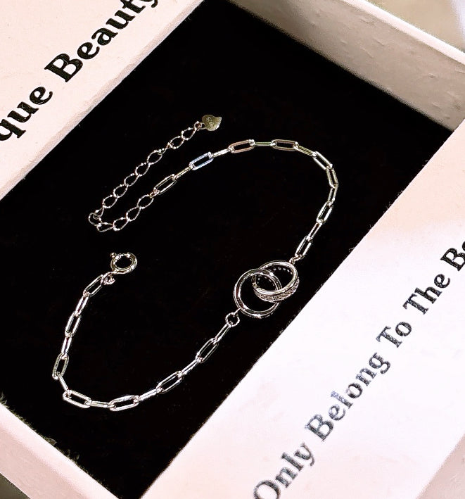 Interlocking Rings Bracelet 環環相扣手鏈