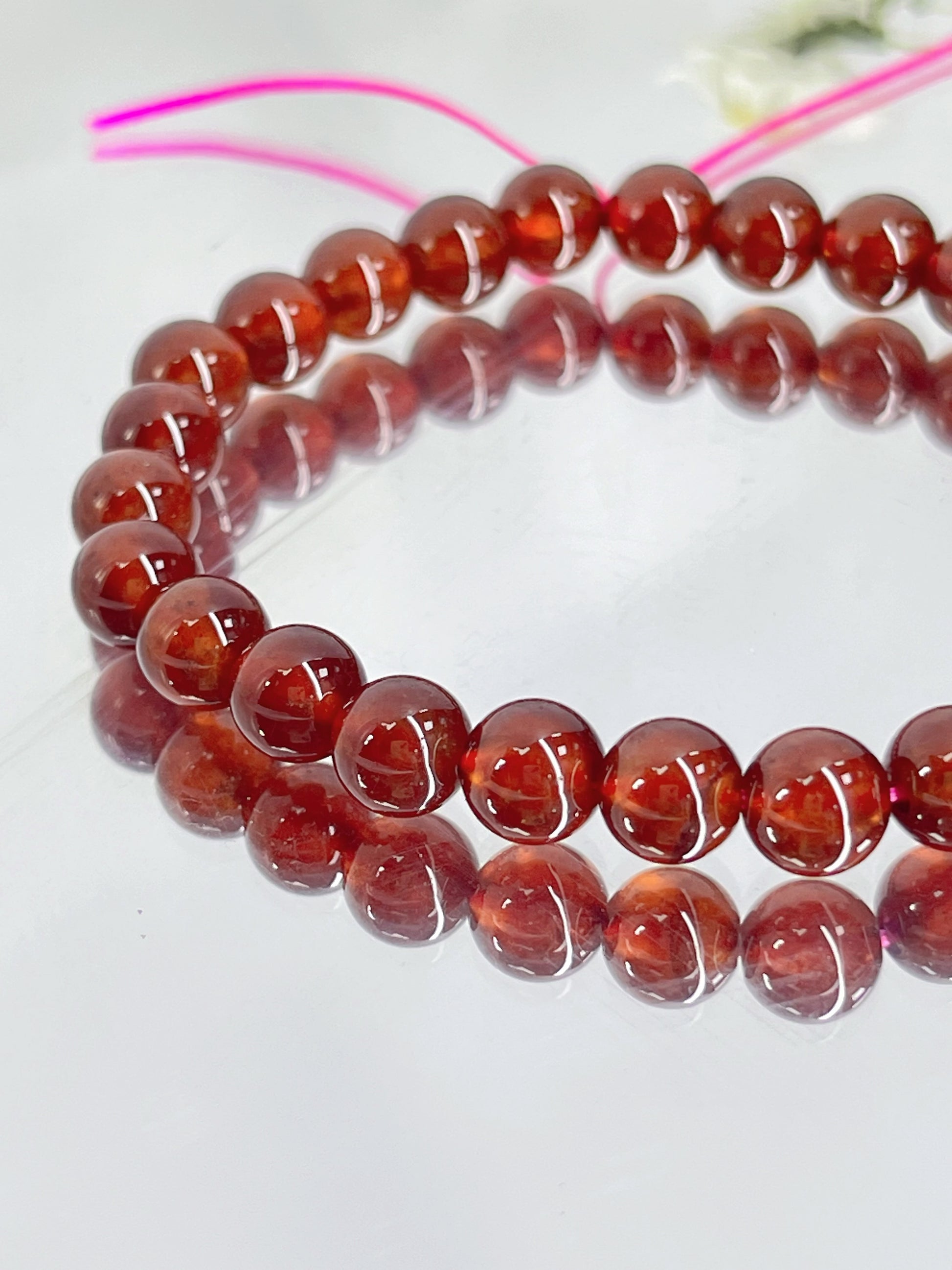 橙紅石榴石 Garnet 7-7.8mm