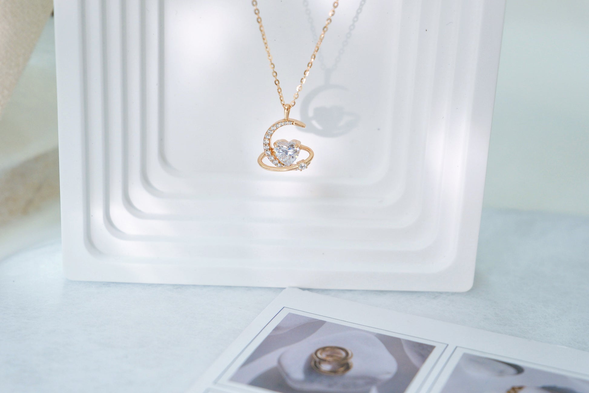 Luna's Ribbon Necklace 月光情書頸鏈