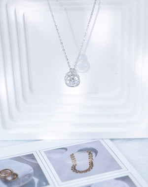 Prism Heart Necklace 棱鏡之心頸鏈